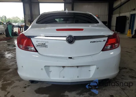 2012 Buick Regal Premium из США, поврежденный, VIN 2G4GS5EV0C9139979